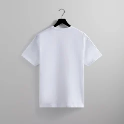 Discount Kith Script Floral Tee White