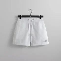 Discount Kith Seersucker Active Short White