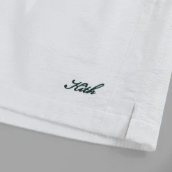 Discount Kith Seersucker Active Short White