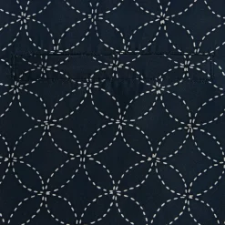 Shop Kith Silk Geometric Stitch Gi Shirt Nocturnal