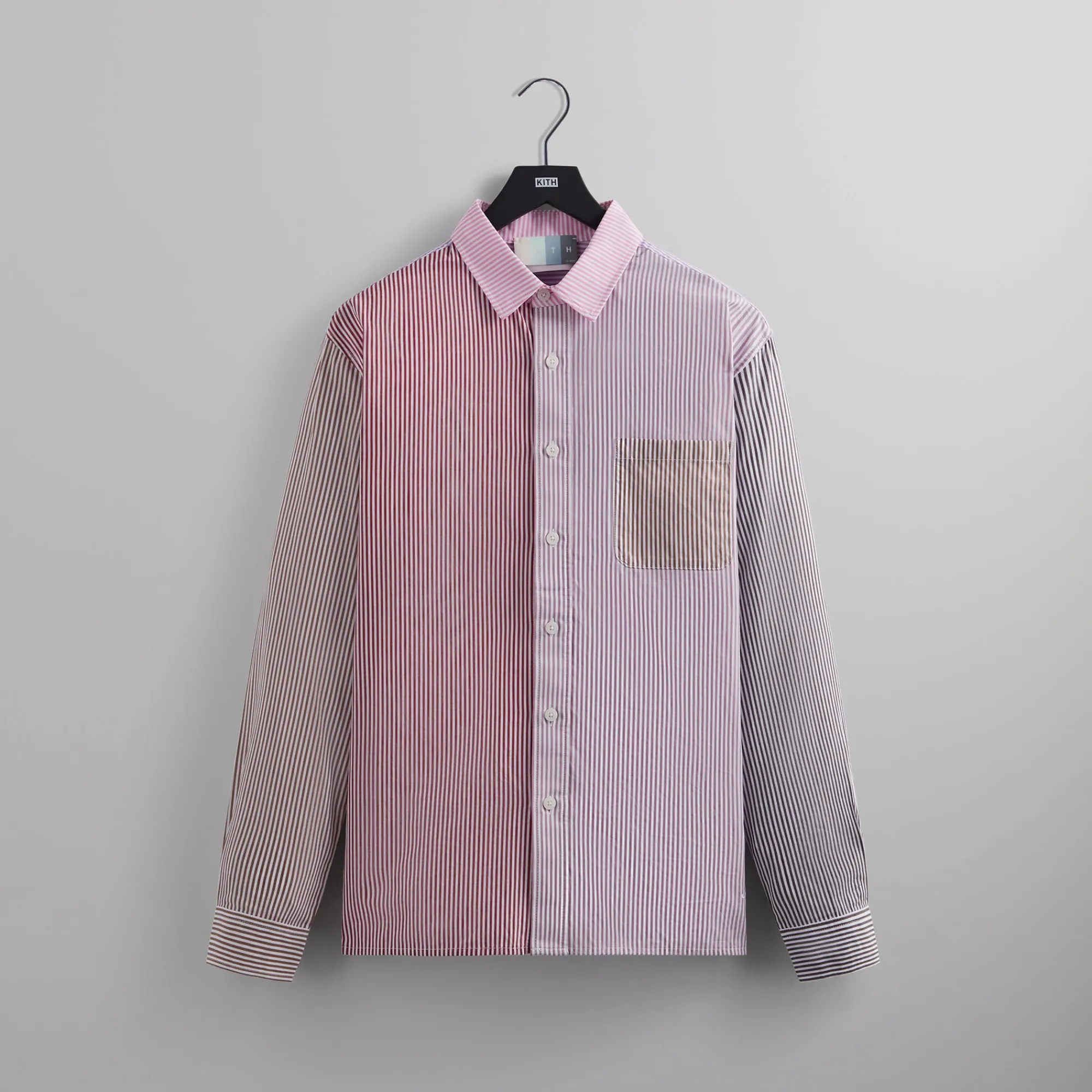 Clearance Kith Striped Berkeley Buttondown Shirt Bloom