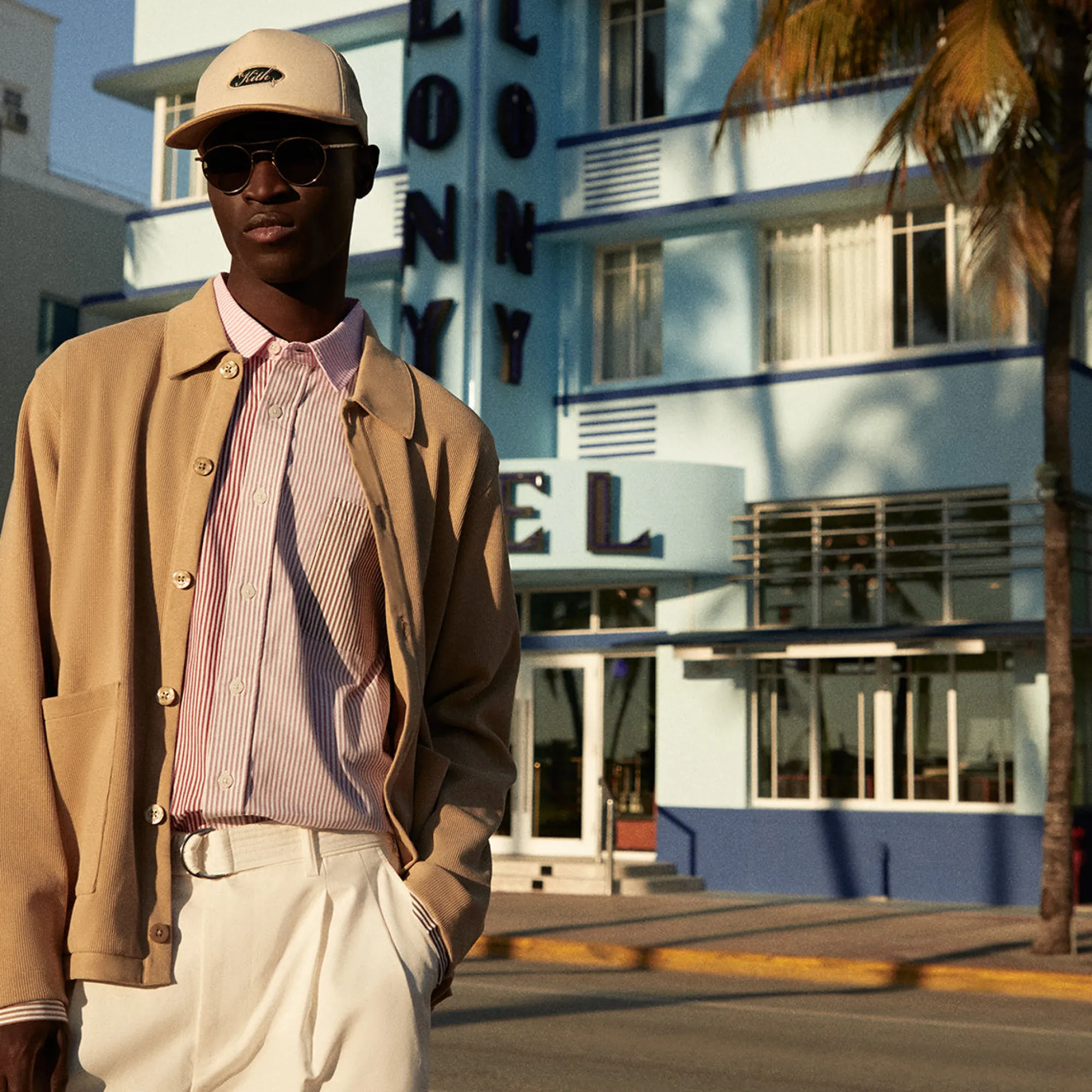 Clearance Kith Striped Berkeley Buttondown Shirt Bloom