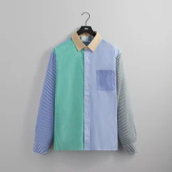 Sale Kith Striped Berkeley Buttondown Shirt Prestige