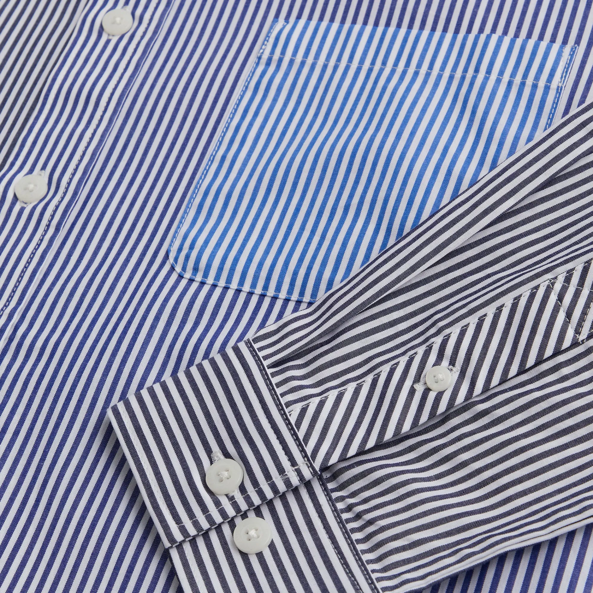 Best Sale Kith Striped Berkeley Buttondown Shirt Montage