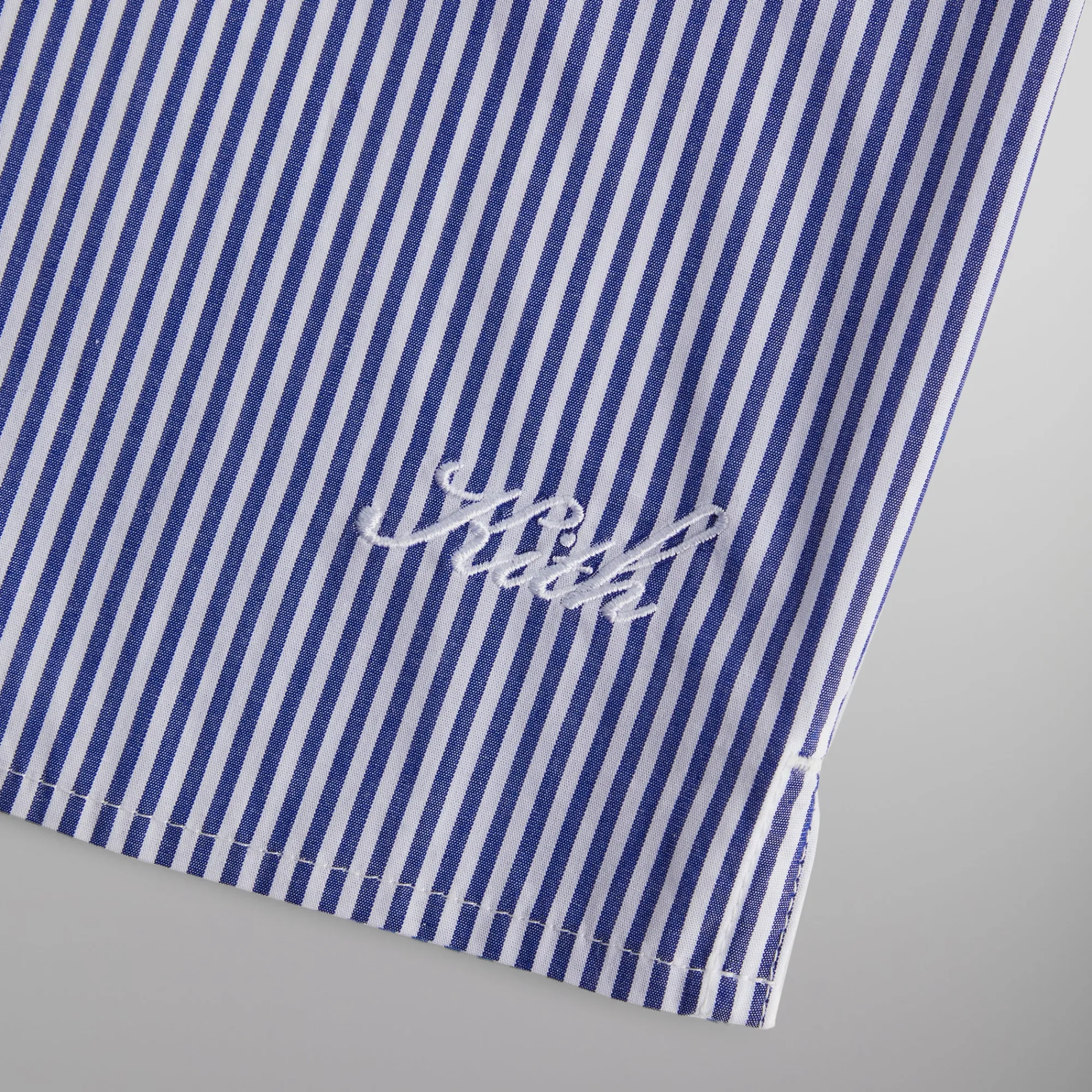 Best Sale Kith Striped Berkeley Buttondown Shirt Montage