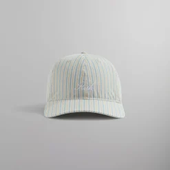 Outlet Kith Striped Poplin Cap Pebble
