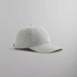 Outlet Kith Striped Poplin Cap Pebble