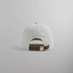 Outlet Kith Striped Poplin Cap Pebble