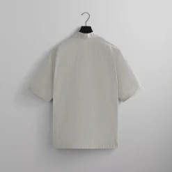 Fashion Kith Striped Poplin Gi Shirt Pebble
