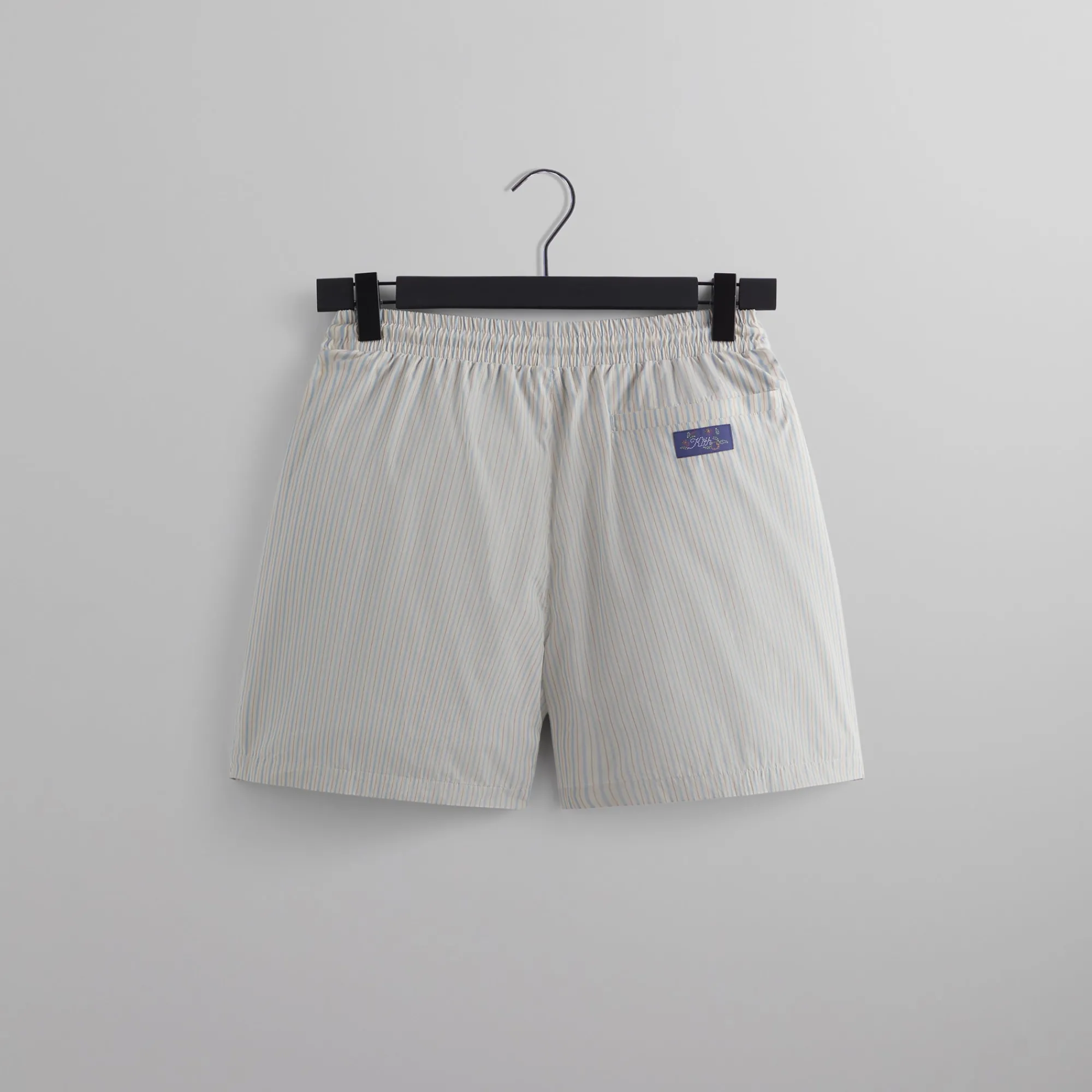 Hot Kith Striped Poplin Hardaway Short Pebble