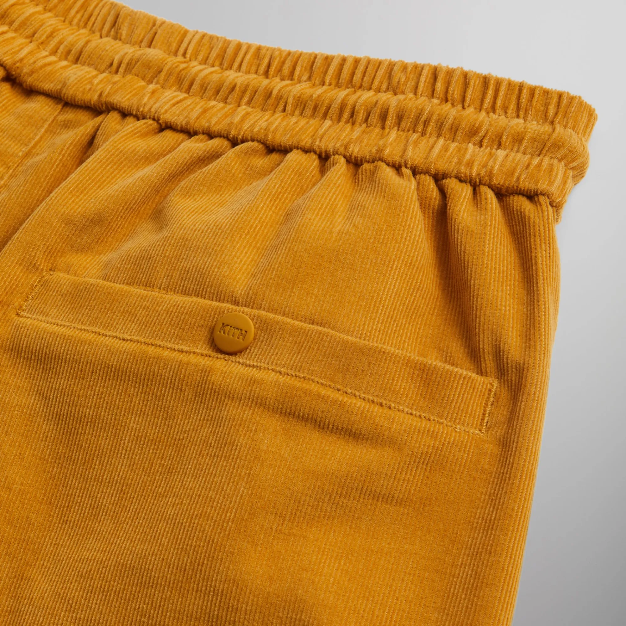 Cheap Kith Summer Cord Boreum Cargo Short Honey Bee