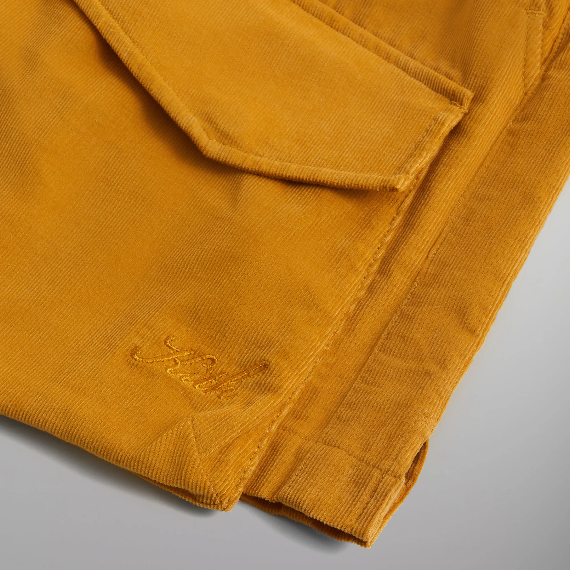 Cheap Kith Summer Cord Boreum Cargo Short Honey Bee
