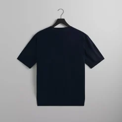 Store Kith Sylvan Knit V-Neck Tee Nocturnal