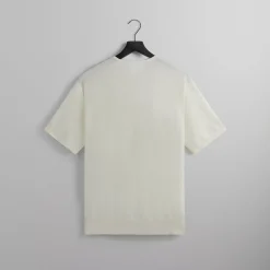 New Kith Sylvan Knit V-Neck Tee Sandrift