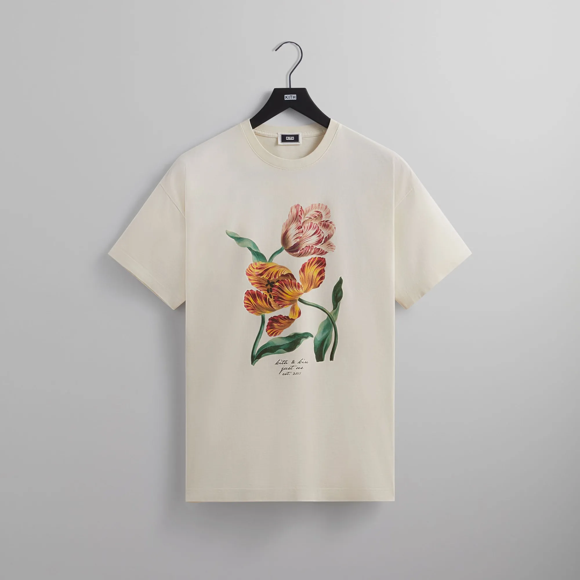 Best Sale Kith Tulip Vintage Tee Sandrift