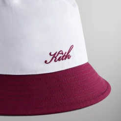 Clearance Kith Two Tone Classic Bucket Hat Magma