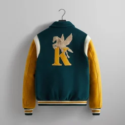 Sale Kith Varsity Wool Coaches Jacket Fairway