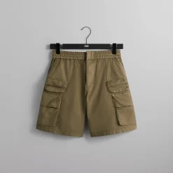 New Kith Washed Cotton Chauncey Cargo Short Dock