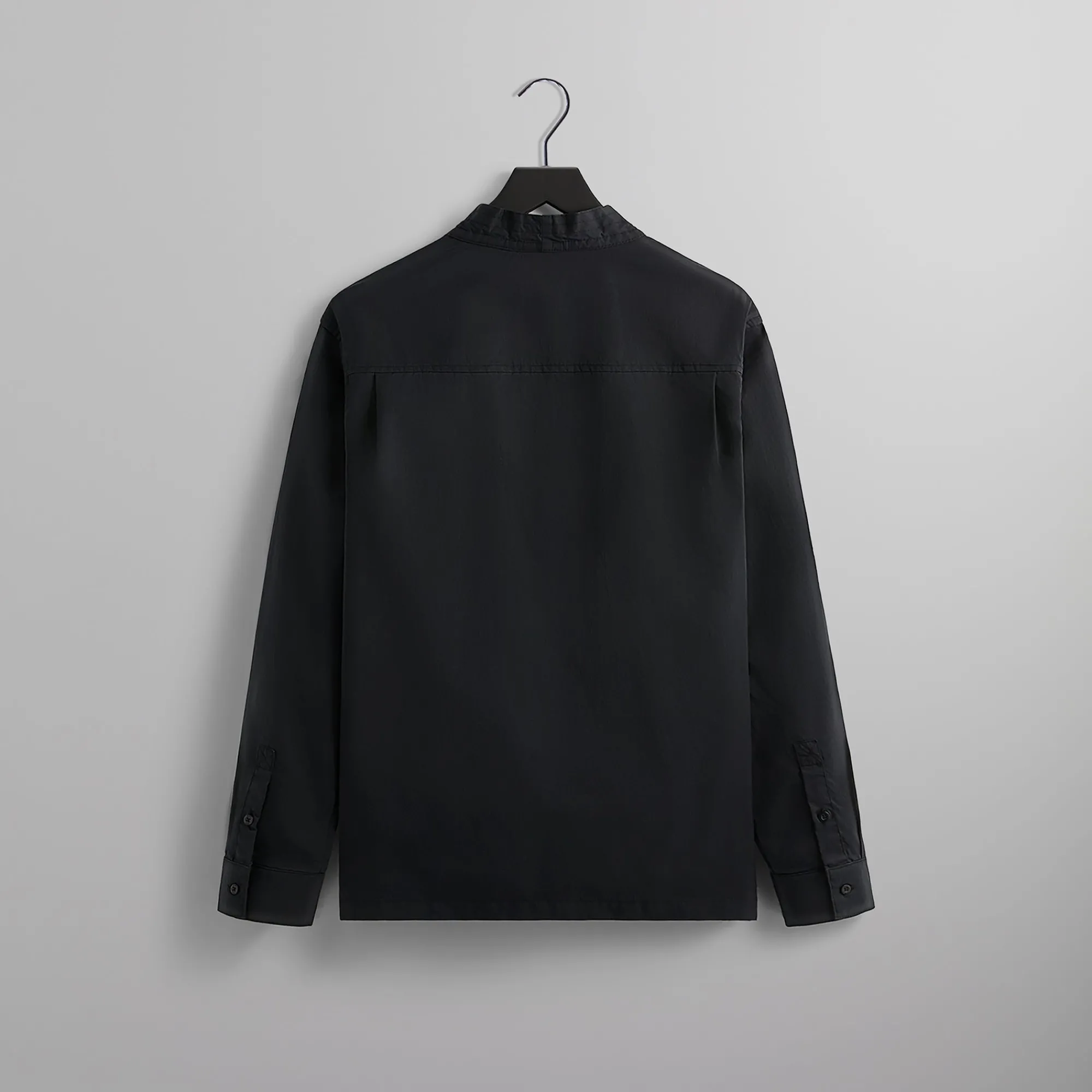 Flash Sale Kith Washed Cotton Sullivan Shirt Black
