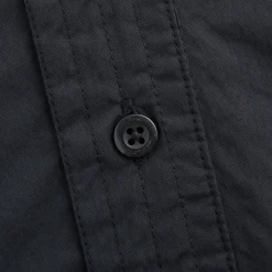 Flash Sale Kith Washed Cotton Sullivan Shirt Black