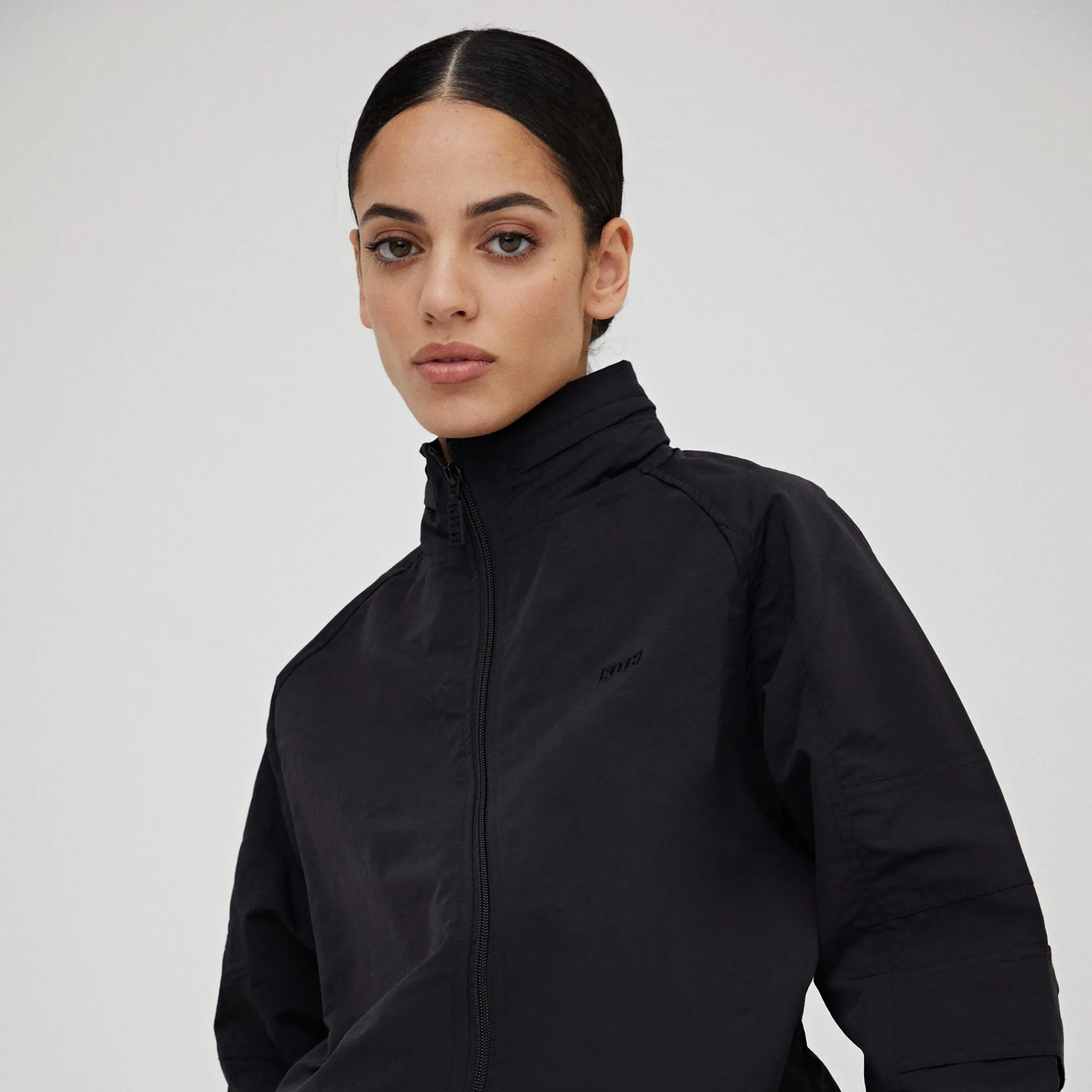 Fashion Kith Women Adira Zip Jacket Black