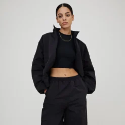Shop Kith Women Adira Zip Jacket Black