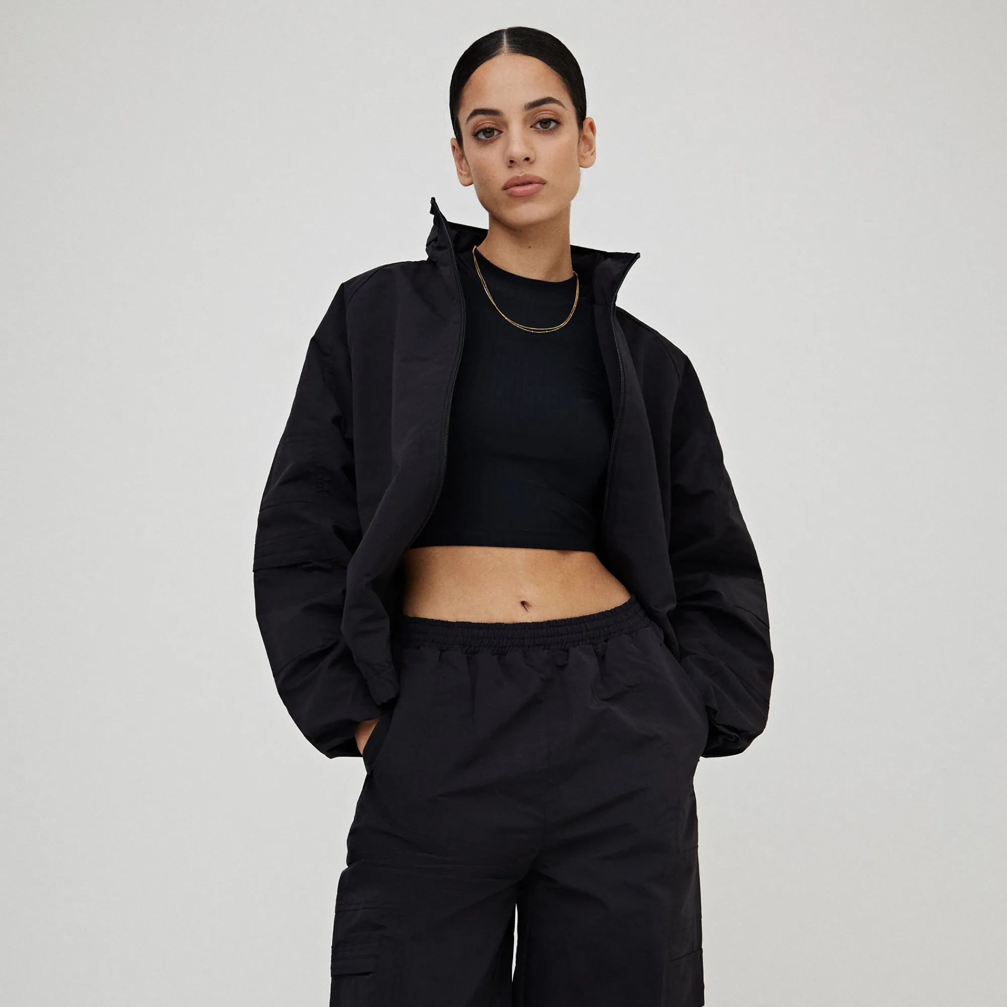 Shop Kith Women Adira Zip Jacket Black