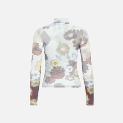 New Kith Women Asa Turtleneck Waffle