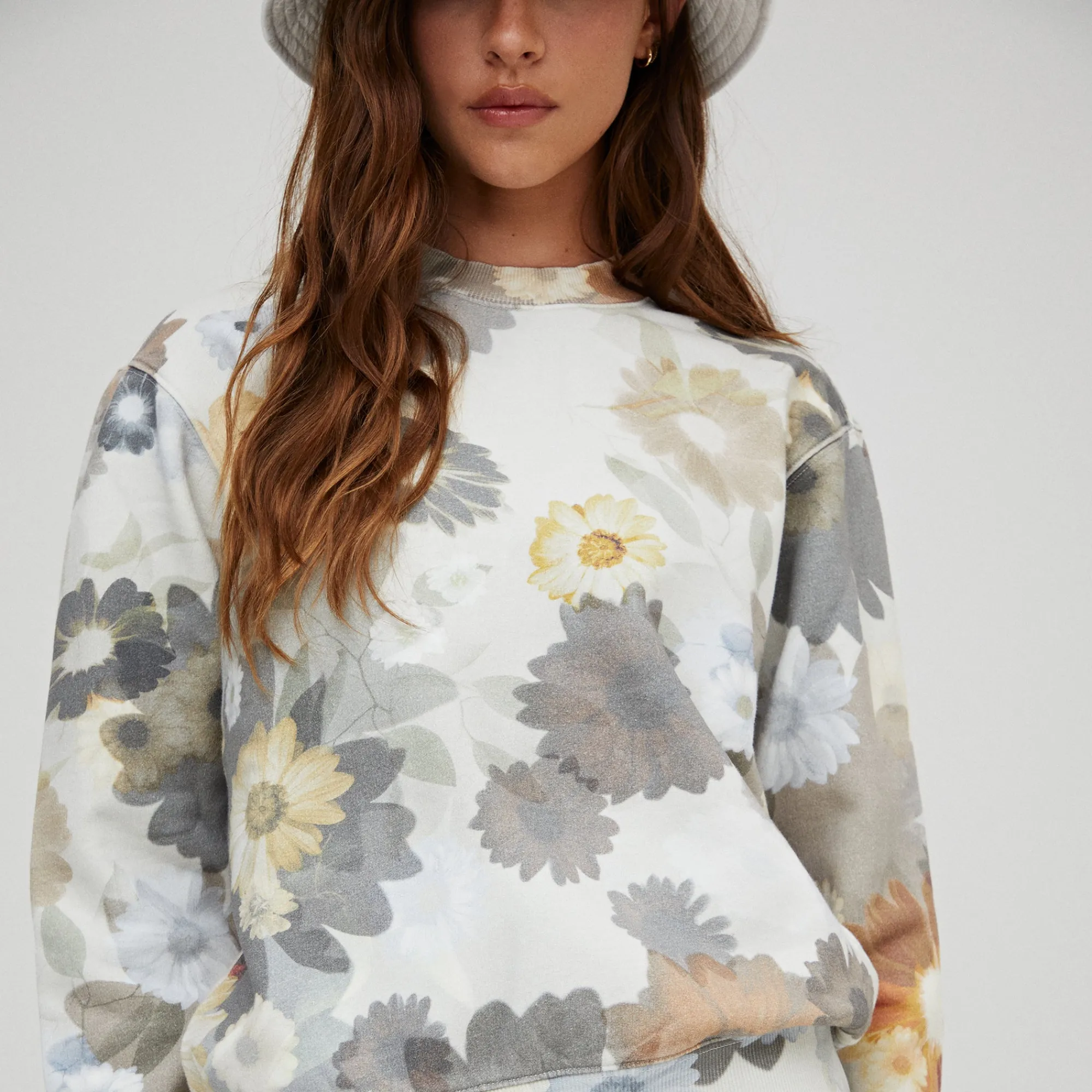 Online Kith Women Asher Crewneck Waffle