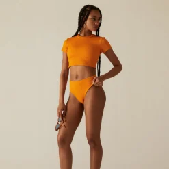 Outlet Kith Women Azure Logo High Waist Bottom Roe