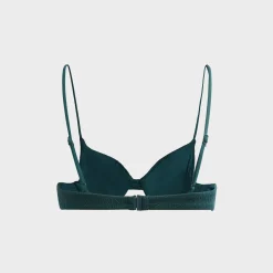 Shop Kith Women Bellamy Logo Balconette Top Serpentine