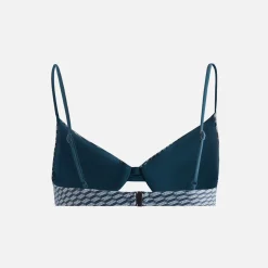 Fashion Kith Women Bellamy Monogram Balconette Top Serpentine