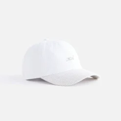 Best Sale Kith Women Blocked Seersucker Cap Verdant
