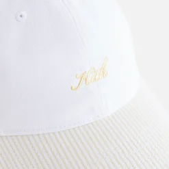 Best Sale Kith Women Blocked Seersucker Cap Sunrise