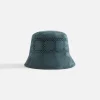 New Kith Women Broderie Logo Bucket Hat Serpentine