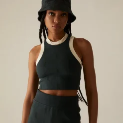 New Kith Women Broderie Logo Bucket Hat Serpentine