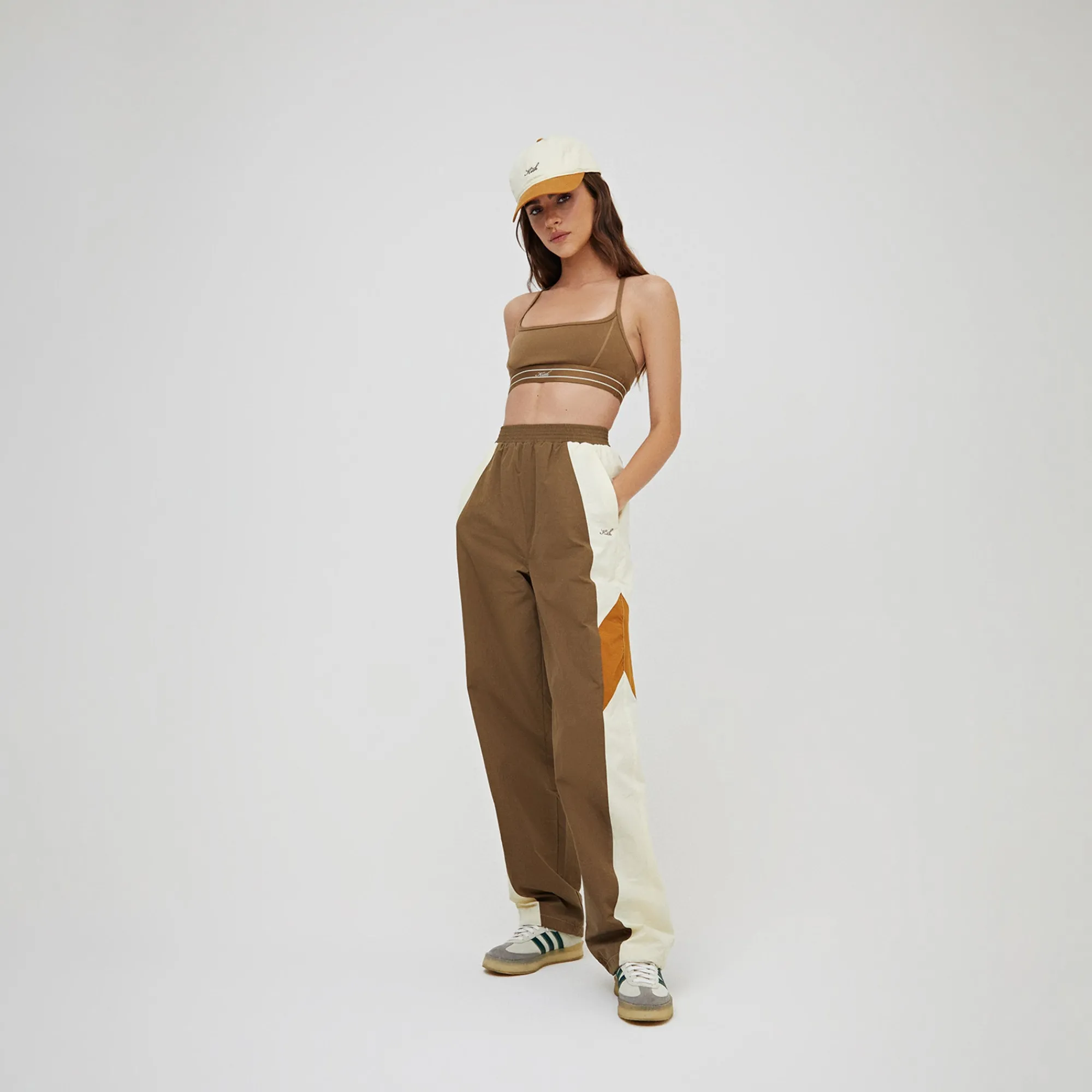 Fashion Kith Women Carter Color-Blocked Wind Pant Vital
