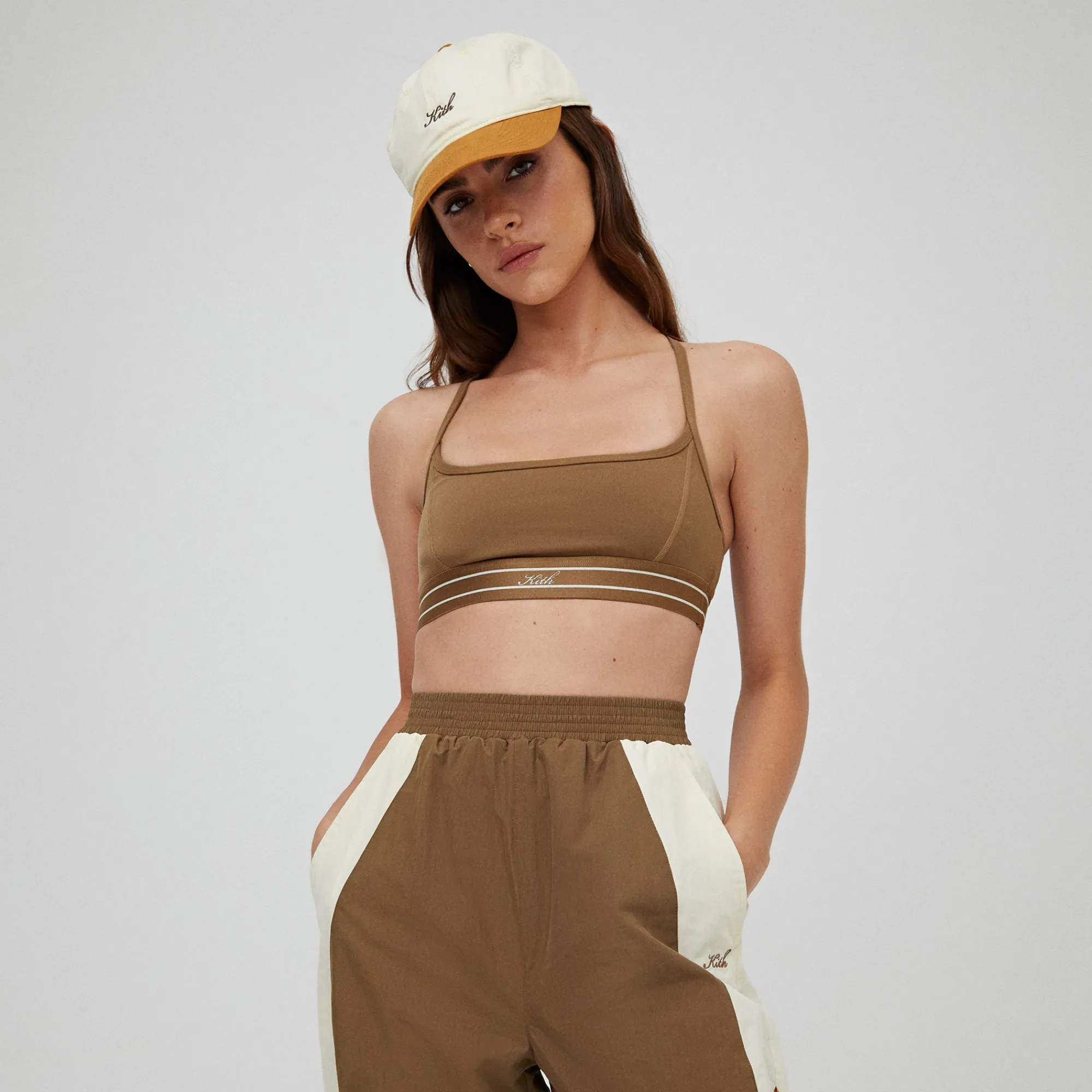 Fashion Kith Women Carter Color-Blocked Wind Pant Vital
