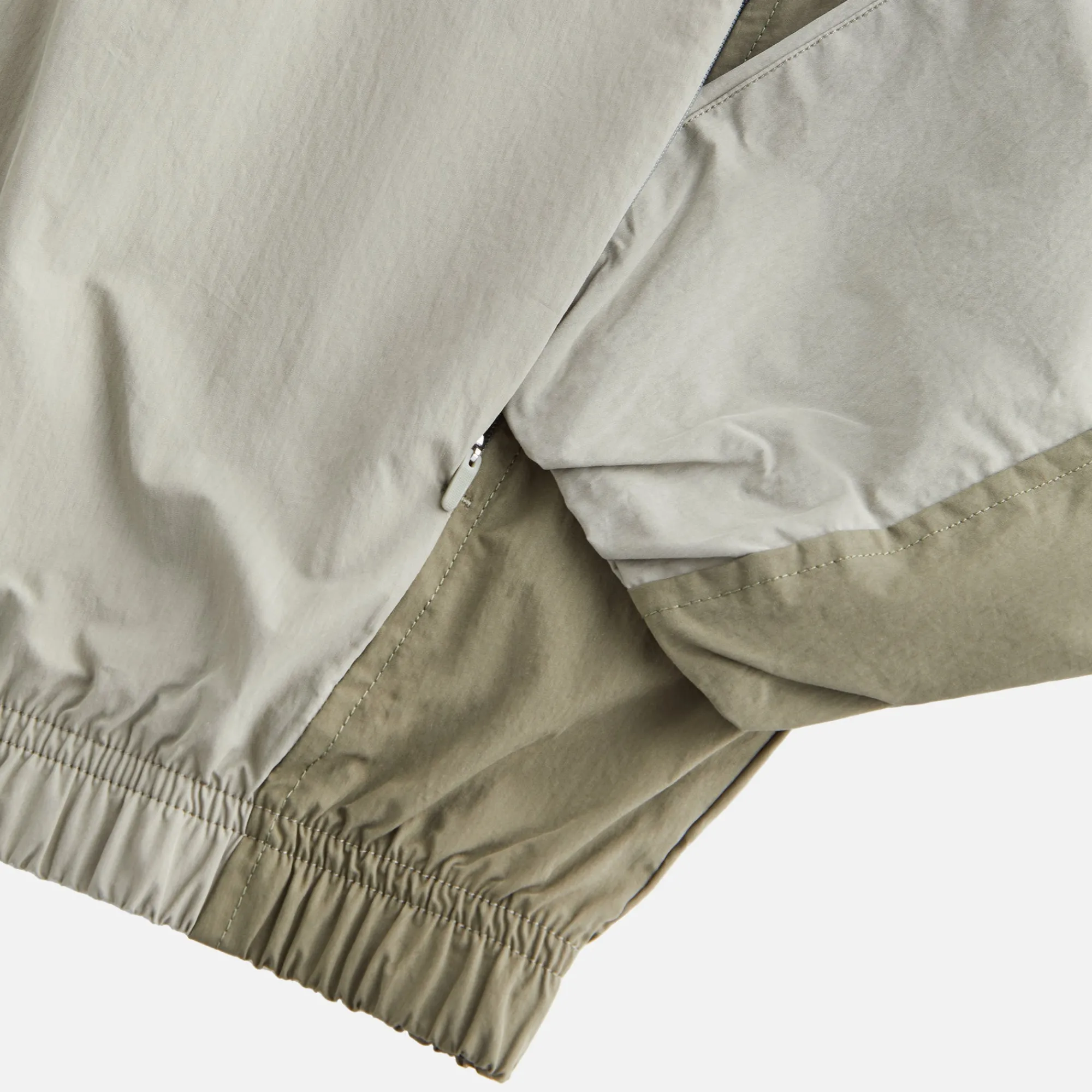 Shop Kith Women Carter Color-Blocked Wind Jacket Plaster