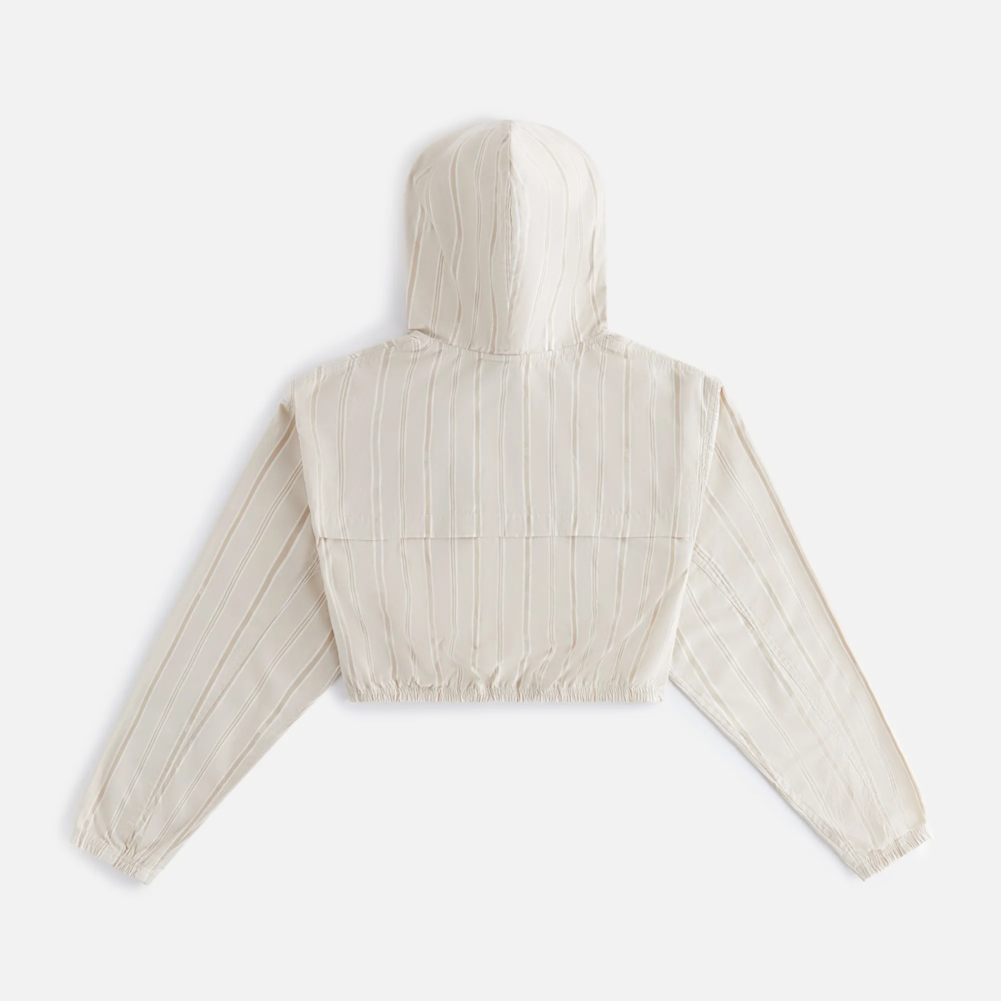 Outlet Kith Women Clovis Logo Stripe Hoodie Canvas