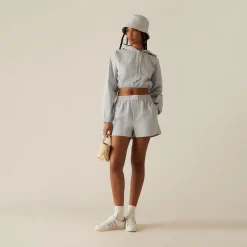 Clearance Kith Women Clovis Logo Stripe Hoodie Orbit