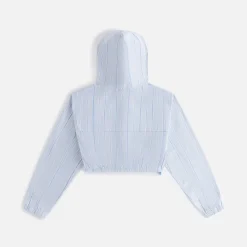 Clearance Kith Women Clovis Logo Stripe Hoodie Orbit