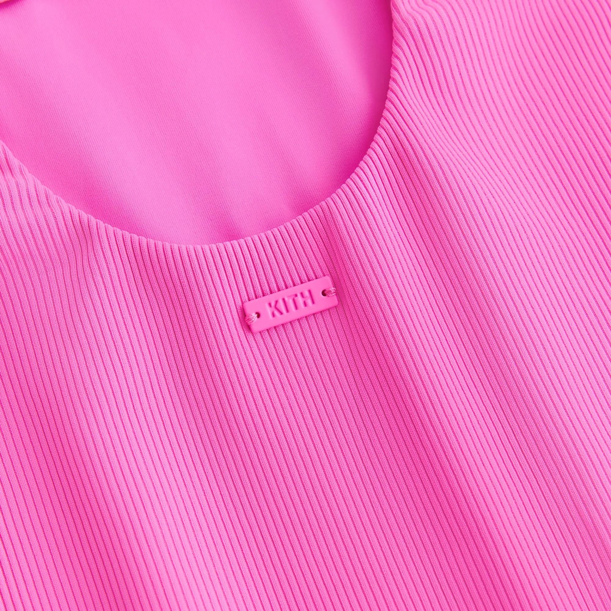 Sale Kith Women Demi One-Piece Ultra Pink