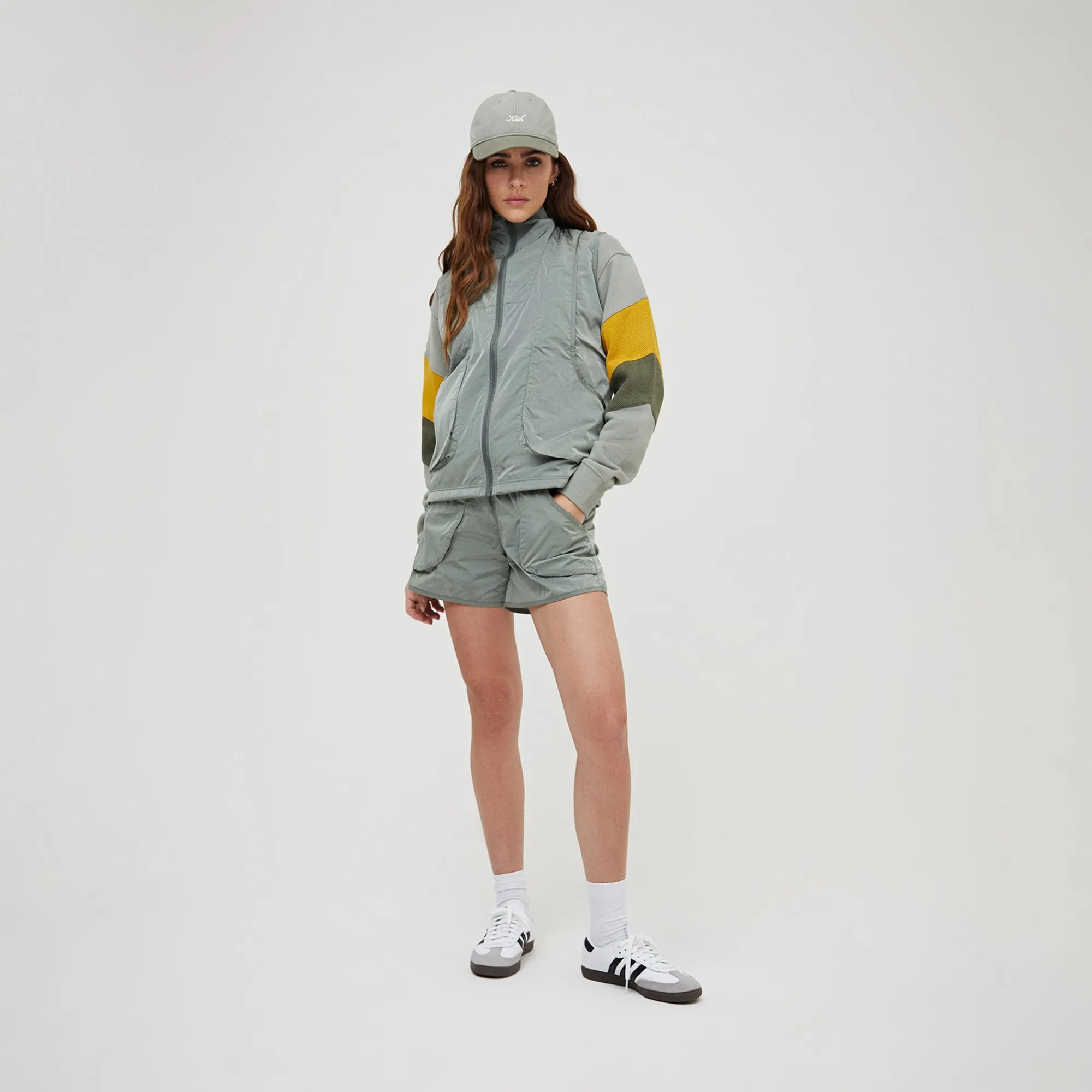 Clearance Kith Women Devan Wind Vest Tinge