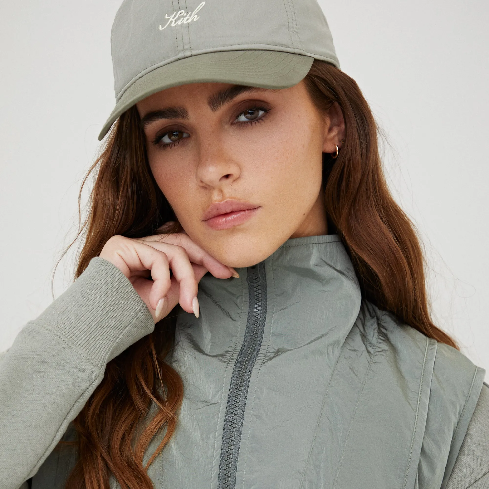 Clearance Kith Women Devan Wind Vest Tinge