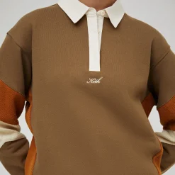 Store Kith Women Emery Herringbone Terry Rugby Shirt Shed