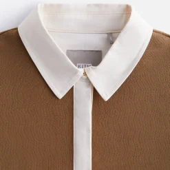Store Kith Women Emery Herringbone Terry Rugby Shirt Shed