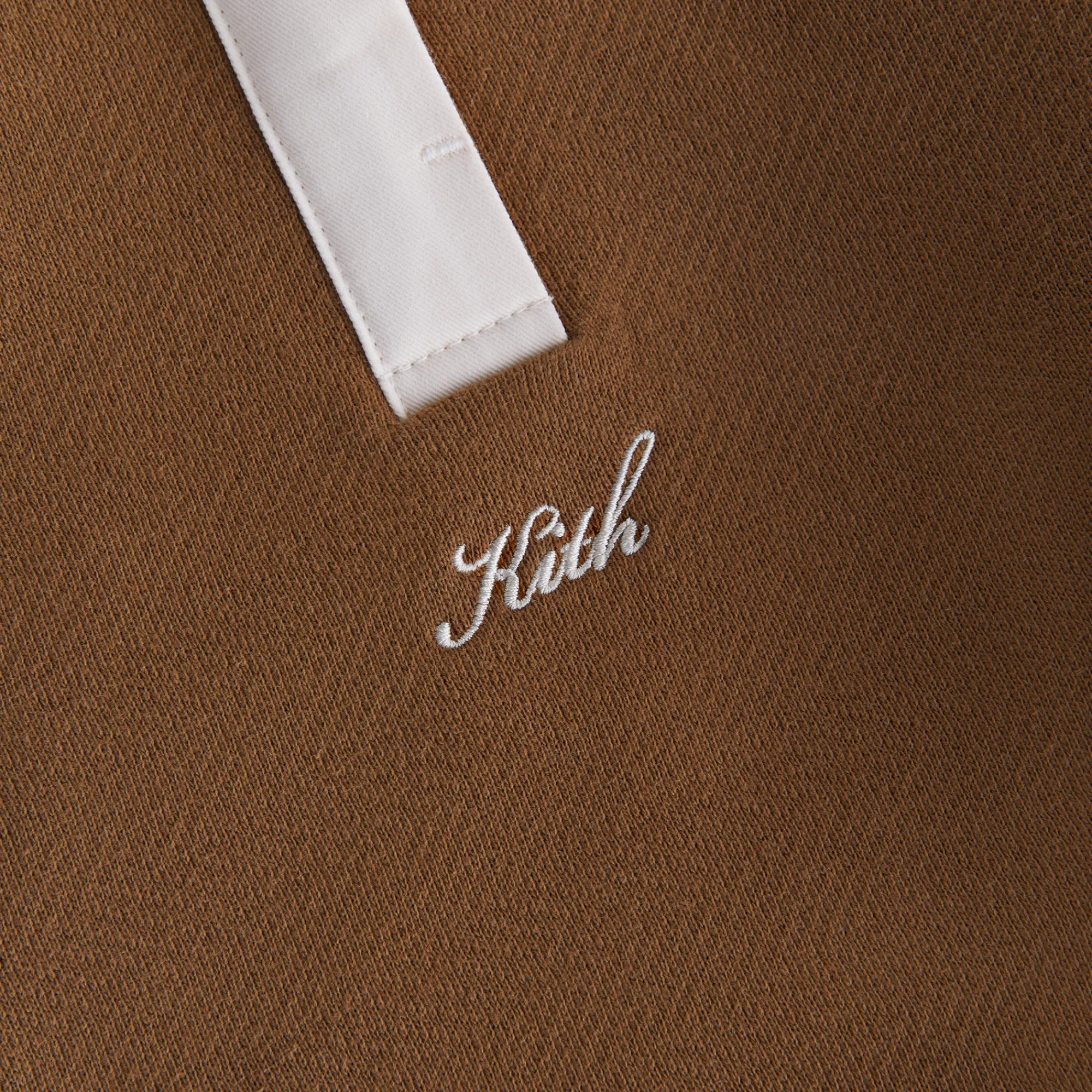 Store Kith Women Emery Herringbone Terry Rugby Shirt Shed