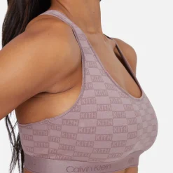 Outlet Kith Women For Calvin Klein Bralette Woodrose