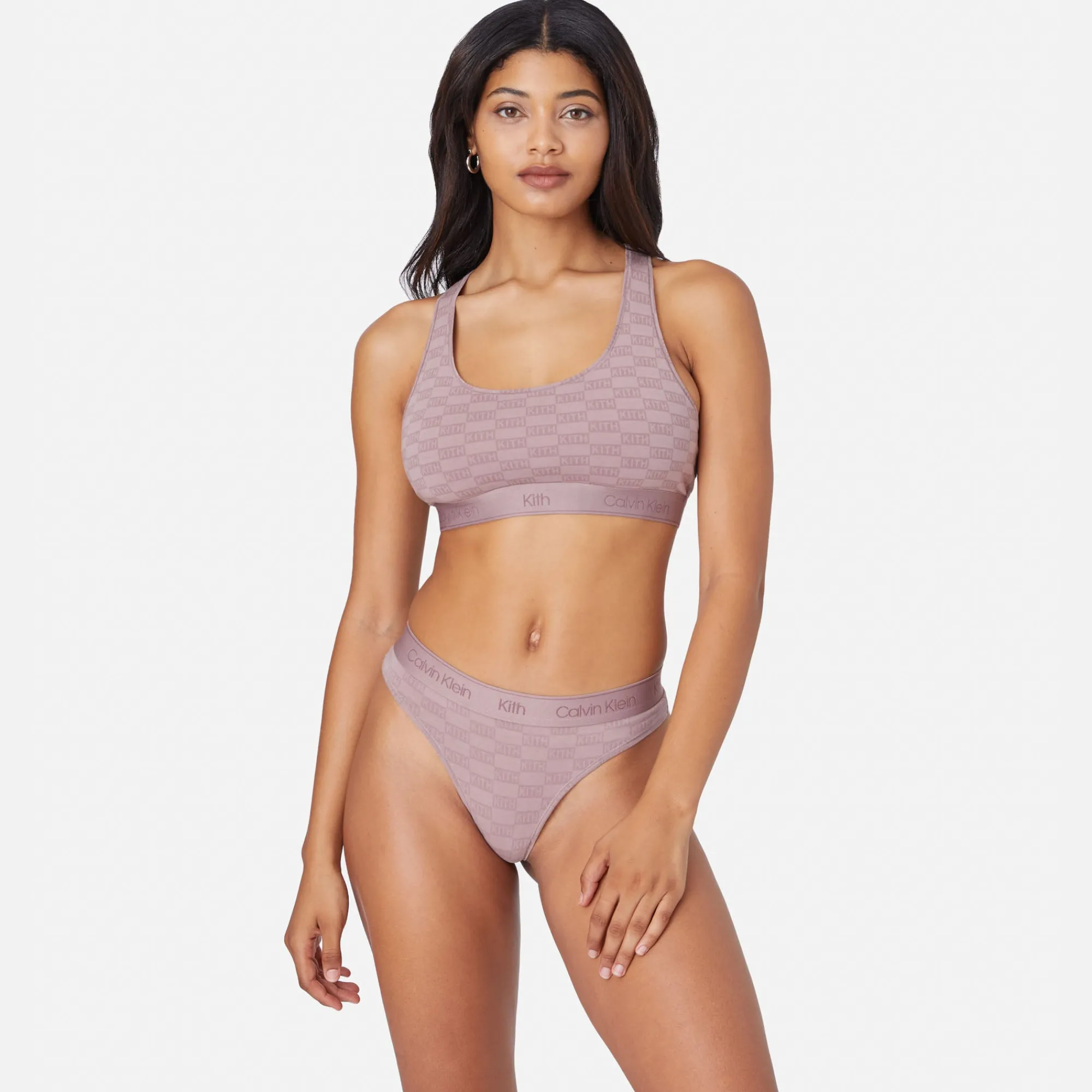 Best Sale Kith Women For Calvin Klein Thong Woodrose